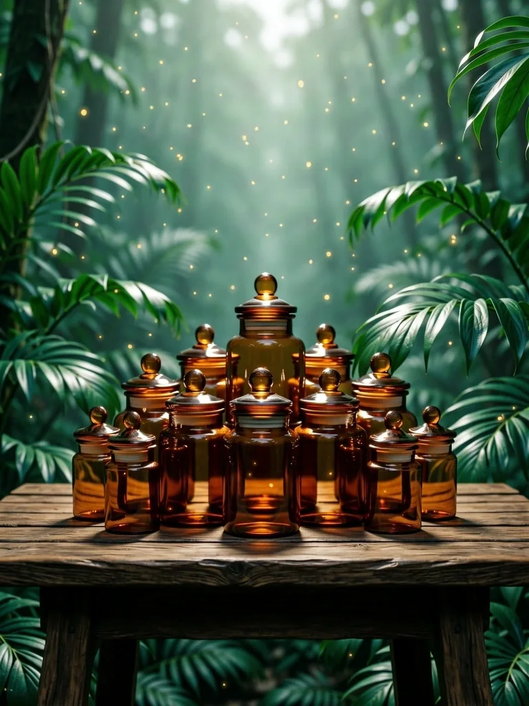 Botanical apothecary details