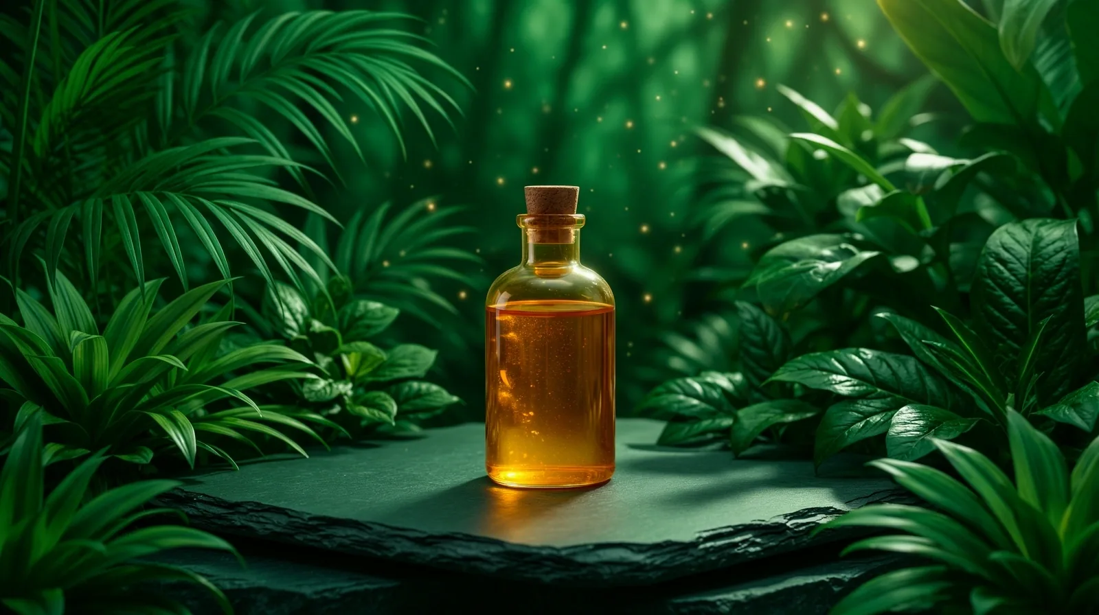 Natural botanical vitality concept